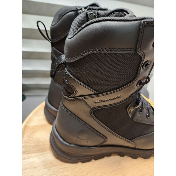 Carhartt Gilmore Waterproof Nano Composite Toe Side Zip Boot Men's size 9 - Picture 6 of 14